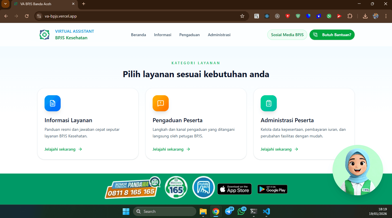 Virtual Asistant BPJS
